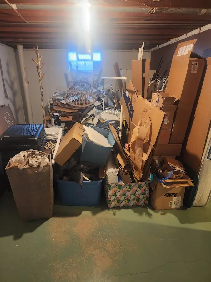 Roll-off dumpster container at job site for 20 Yard Dumpster Rental in Cimarron Hills